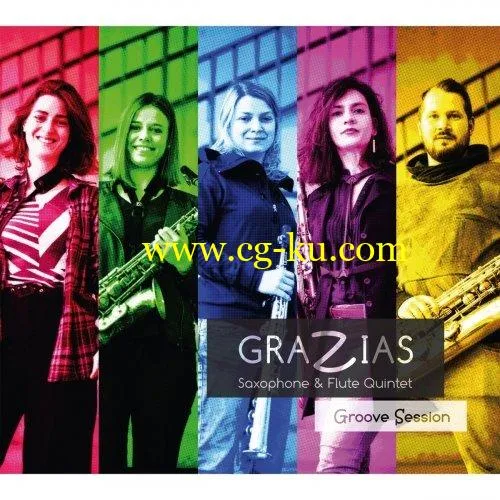 Grazias Saxophone Flute Quintet – Groove Session (2019) FLAC的图片1