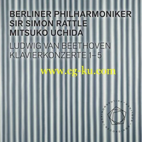 Berliner Philharmoniker, Sir Simon Rattle and Mitsuko Uchida – Beethoven: Piano Concertos 1-5 (2019) FLAC的图片1