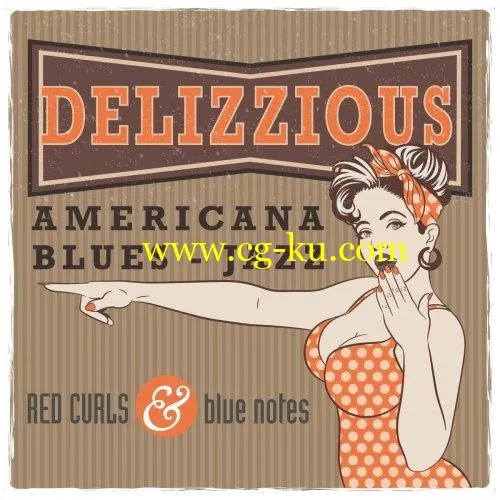 Red Curls Blue Notes – Delizzious (2019) FLAC的图片1