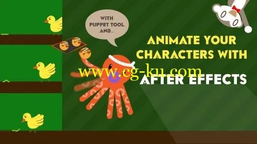 Character Animation in After Effects: Basic Transformations, Puppet Tool, & Walking Cycle的图片1