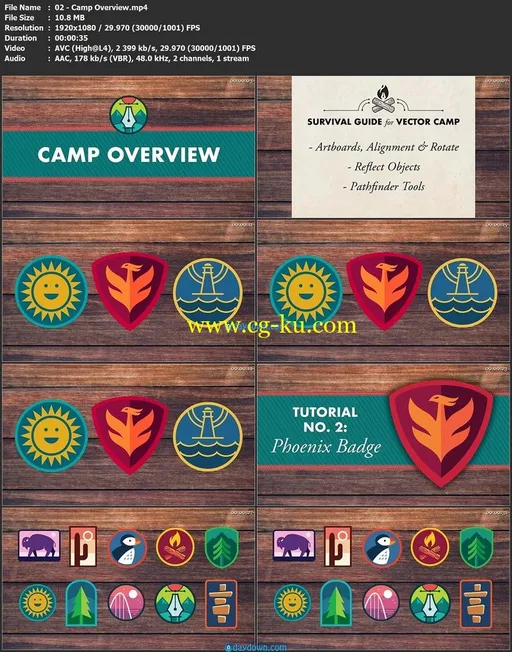 Vector Camp: Design a Badge in Adobe Illustrator的图片1