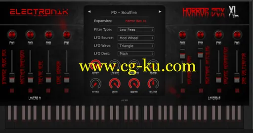 Electronik Sound Lab Horror Box XL v1.3.1 WiN/OSX RETAiL-SYNTHiC4TE的图片1