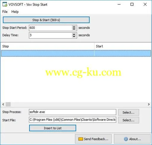 VovSoft Vov Stop Start 1.6的图片1