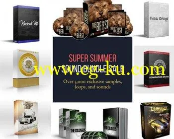 Super Producer Sounds Super Summer Sound Bundle WAV MiDi的图片1