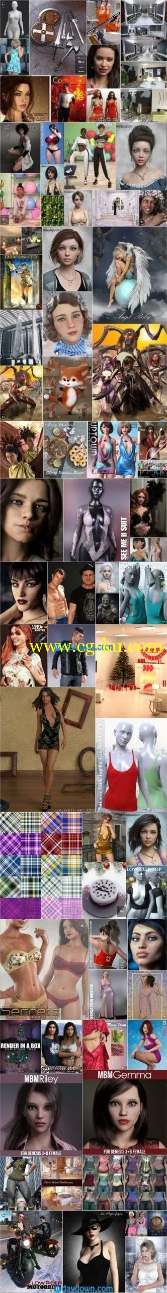 Daz 3D, Poser Bundle 5 December 2019的图片1