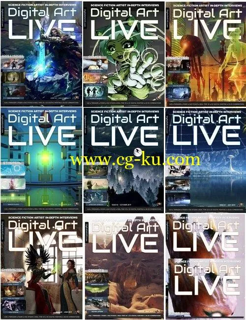 Digital Art Live – 2019 Full Year Issues Collection的图片1