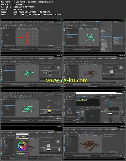 Autodesk Maya 2019: Creating Simulations and Effects的图片1