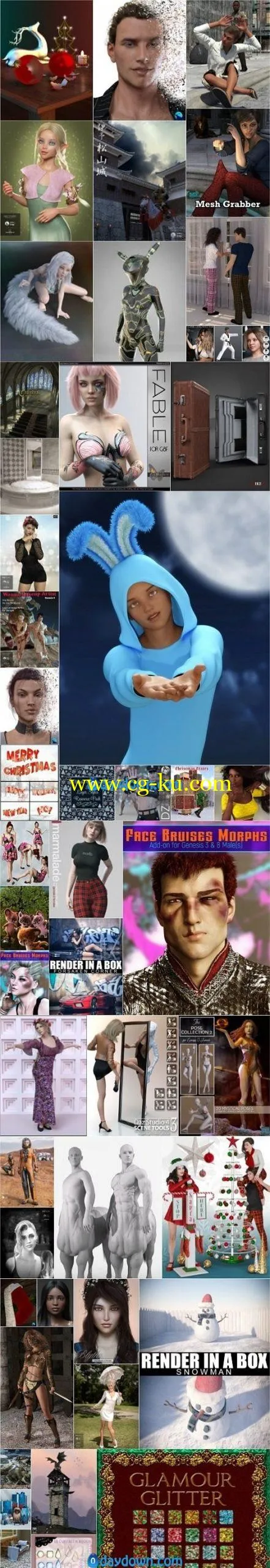 Daz 3D, Poser Bundle 6 December 2019的图片1