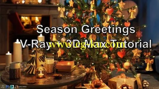 Season Greetings VRay & 3ds Max Tutorial的图片1