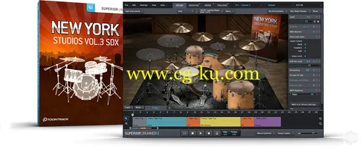 Toontrack New York Studios Vol.3 SDX v1.5.0的图片1