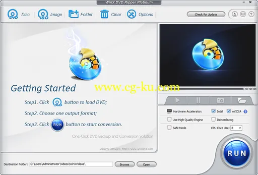 WinX DVD Ripper Platinum 8.20.1.238 Multilingual的图片1