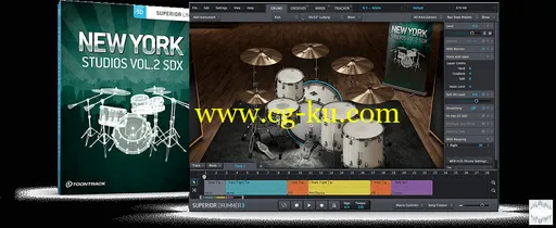 Toontrack New York Studios Vol.2 SDX v1.5.0的图片1