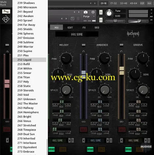 Rigid Audio Sore v1.0 KONTAKT MERRY XMAS-SYNTHiC4TE的图片1