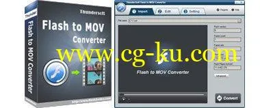 ThunderSoft Flash to MOV Converter 3.6.0的图片1