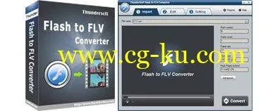 ThunderSoft Flash to FLV Converter 3.6.0的图片1