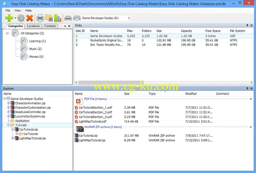 Easy Disk Catalog Maker 1.5.0.0的图片1