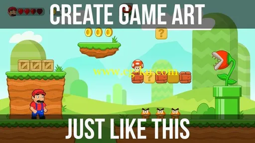 Make the Game Art for your 2d Platformer的图片1