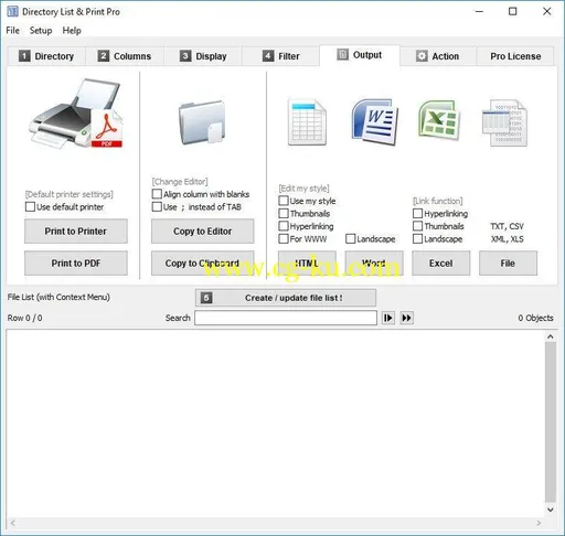 Directory List and Print Pro 4.02的图片1