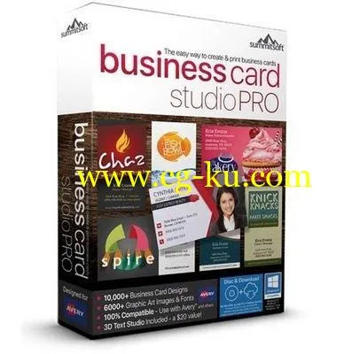 Summitsoft Business Card Studio Pro 6.0.4的图片1