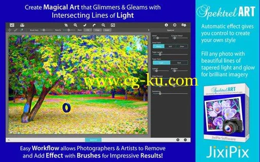 JixiPix Spektrel Art 1.1.4 MacOSX的图片1
