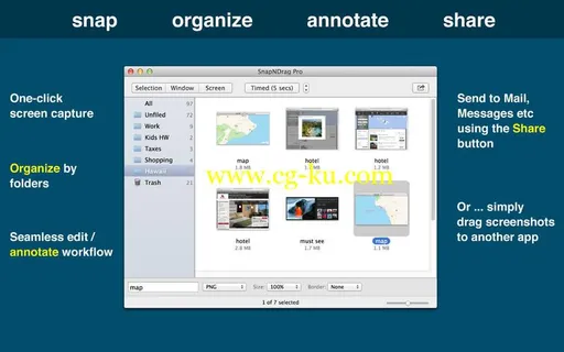 SnapNDrag Pro 4.4 MacOSX的图片1