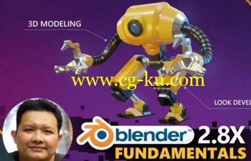 Skillshare – Blender 2.8X Fundamentals: Basic 3D Modeling and Look Development的图片1