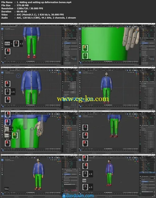 Create a Realistic Character Animation of Drake in Blender的图片1