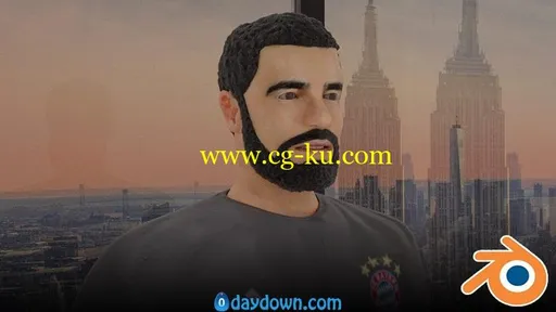 Create a Realistic Character Animation of Drake in Blender的图片2