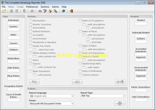 The Complete Genealogy Reporter / Builder 2018 Build 200110 Multilingual的图片1
