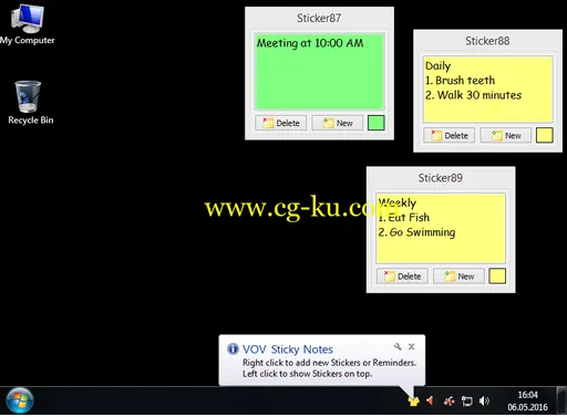 VovSoft Sticky Notes 5.3的图片1