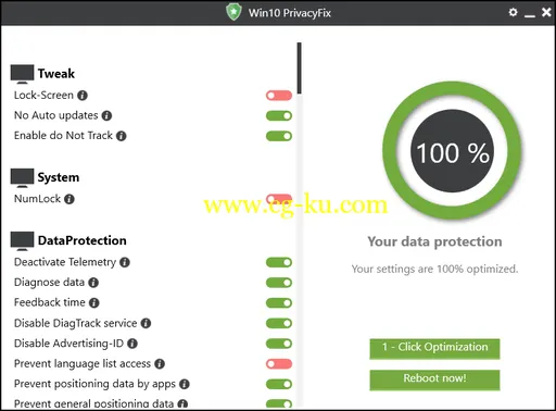 Abelssoft Win10 PrivacyFix 2.7的图片1