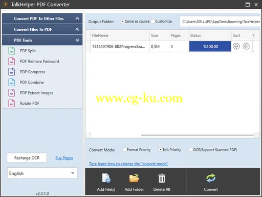 TalkHelper PDF Converter OCR 2.3.1.0 Multilingual的图片1