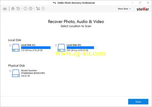 Stellar Photo Recovery Professional 10.0.0.0 Multilingual的图片1