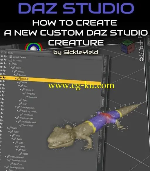 How to Create a New Daz Studio Custom Creature的图片1