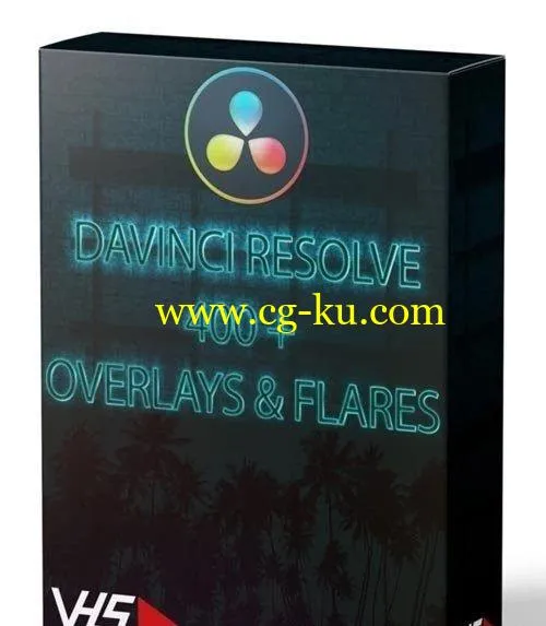 VHS Studio – VHS DaVinci Resolve 400+ Overlays & Flares的图片1