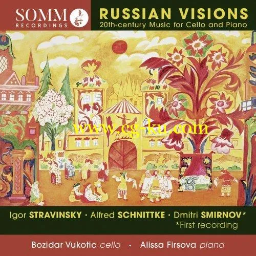 Alissa Firsova and Bozidar Vukotic – Russian Visions: 20th-Century Music for Cello & Piano (2020) Flac的图片1