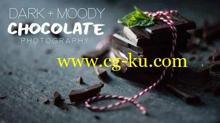 Dark and Moody Chocolate Photography: DIY Natural Light Studio的图片1