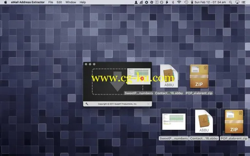 eMail Address Extractor 3.4.3 MacOSX的图片1