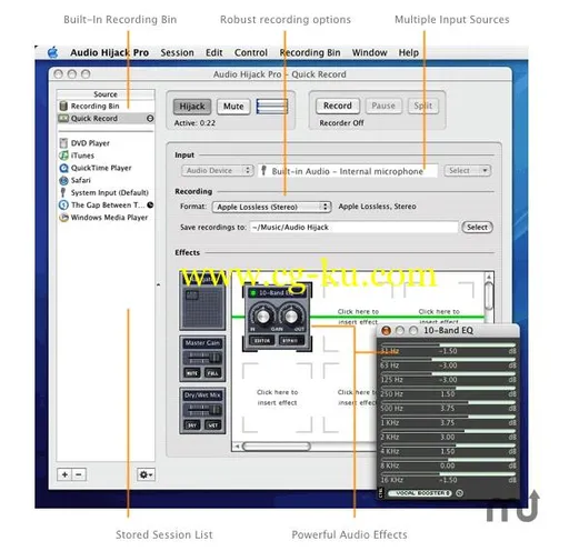 Rogue Amoeba Audio Hijack 3.5.5 MacOSX的图片1