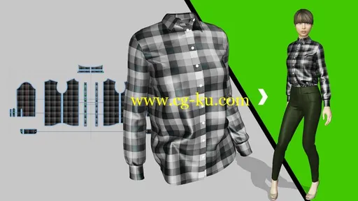 Skillshare – Fashion Design: 3D Dress Shirt using Marvelous Designer的图片1