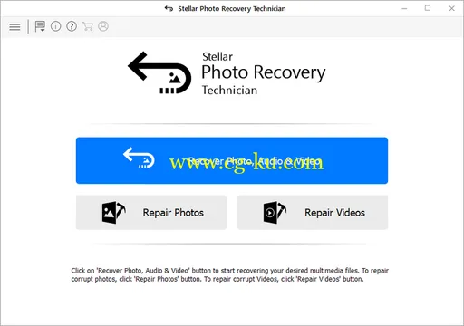 Stellar Photo Recovery Technician 9.0.0.0的图片1