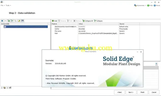 Siemens Solid Edge Modular Plant Design 2019的图片2