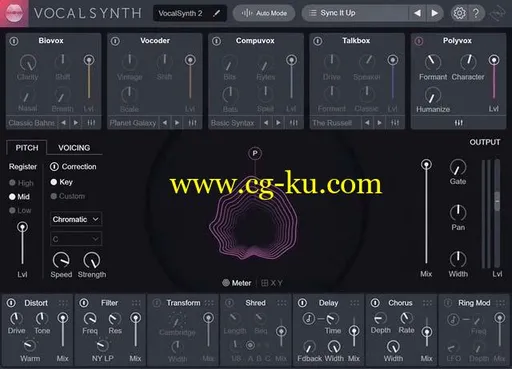 iZotope VocalSynth v2.01 MacOSX的图片1