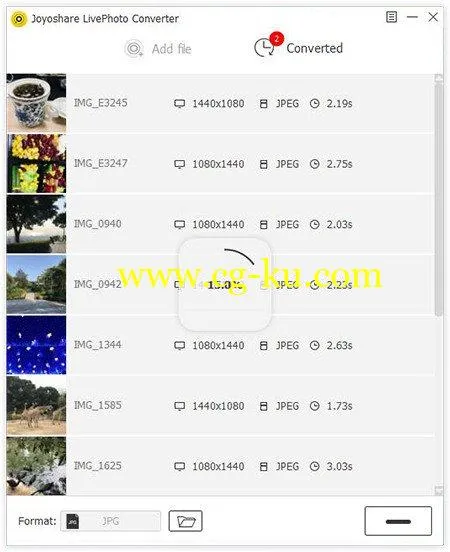 Joyoshare LivePhoto Converter 1.0.0的图片1