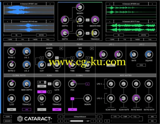 Glitchmachines Cataract v1.1 MacOSX的图片1