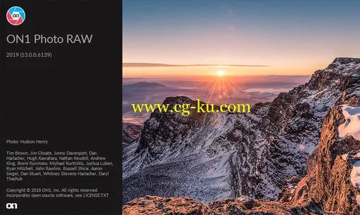 ON1 Photo RAW 2019 v13.0.0.6139的图片1