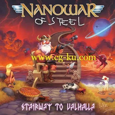 Nanowar of Steel – Stairway to Valhalla (2018)的图片1