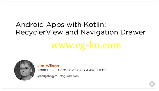 Android Apps with Kotlin: RecyclerView and Navigation Drawer的图片1