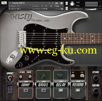 Angel Cano Toasty v1.03 KONTAKT的图片1