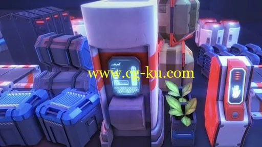 Cubebrush – Sci-Fi Objects BIG Pack的图片1